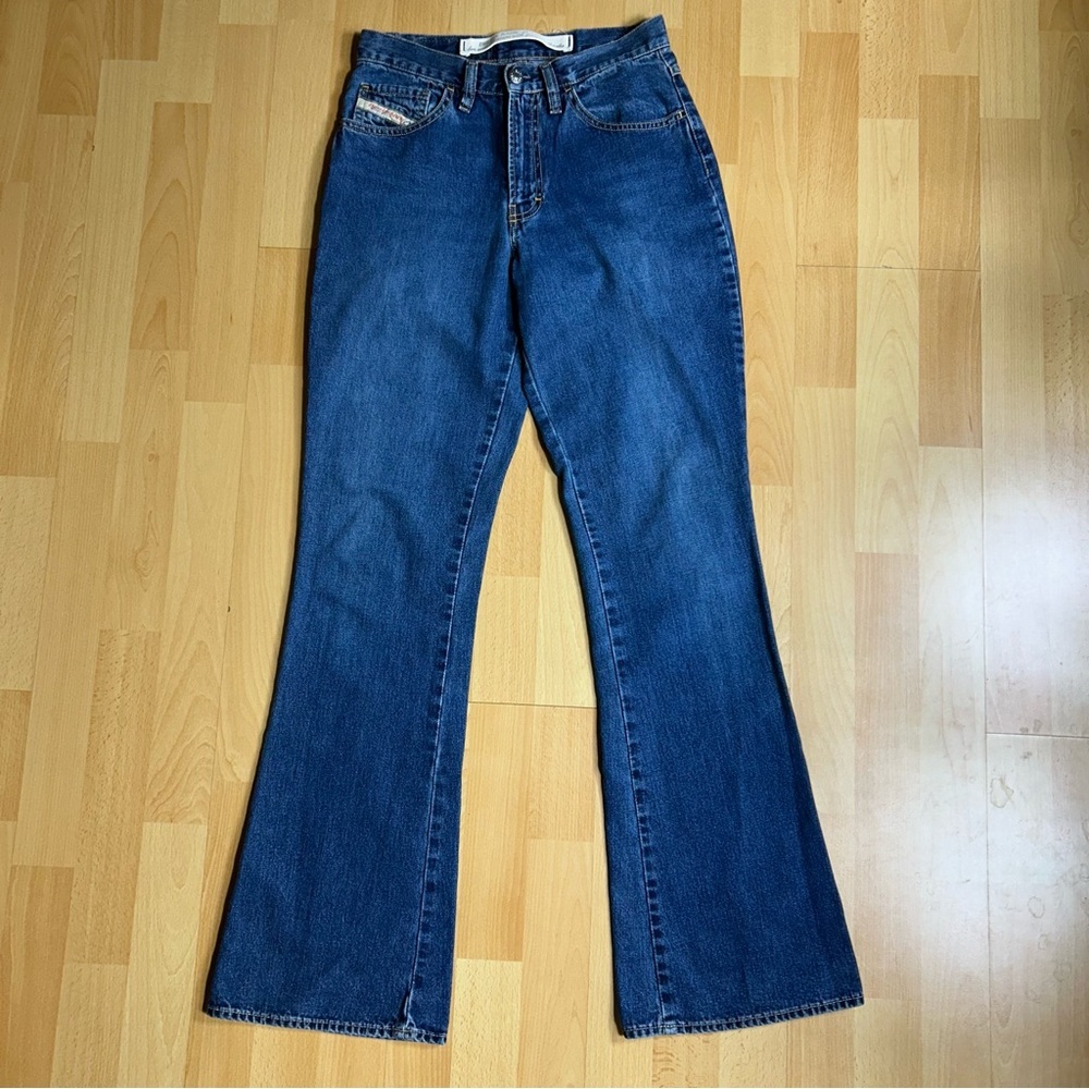 Diesel Women's Dark Blue Boot Cut Jeans